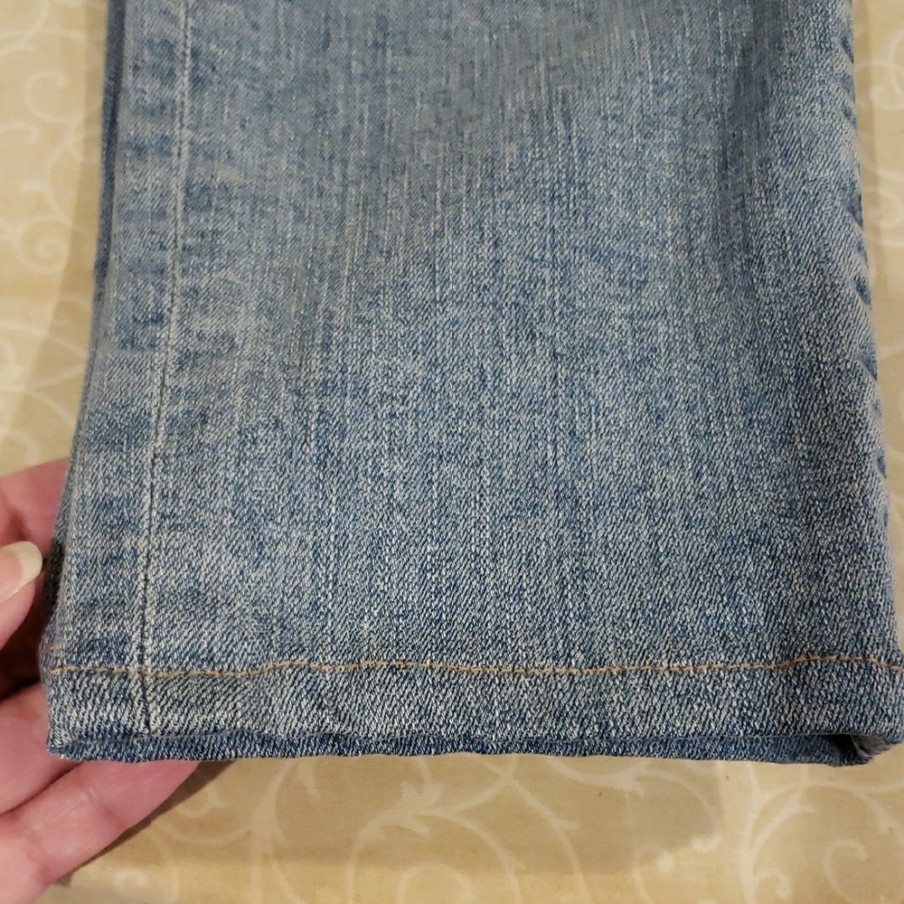 Citizens Of Humanity Medium Light Wash Blue Denim Jeans-Rocket Ankle - Picture 9 of 9